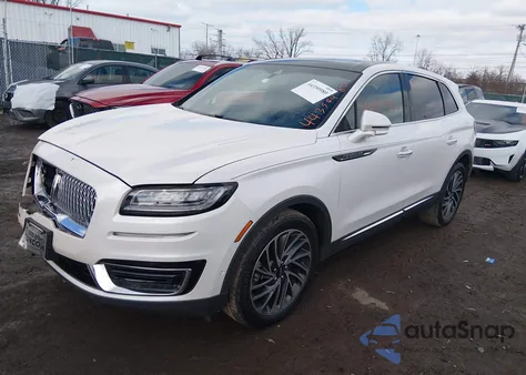 2019 Lincoln Nautilus Reserve z USA, uszkodzony, nr VIN 2LMPJ8L98KBL50885